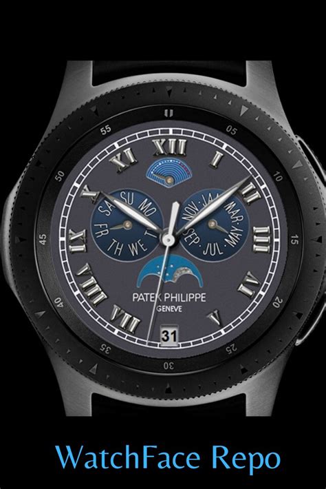 patek philippe black face gm watch|apple watch Patek Philippe face.